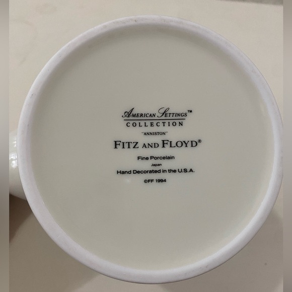 Fitz and Floyd Fine Porcelain Anniston Large Coffee Pot Only No Lid - Picture 2 of 5